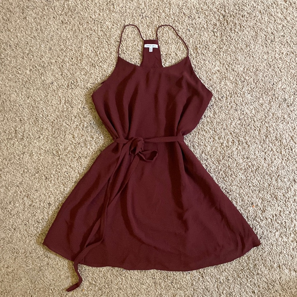 Burgundy Dress